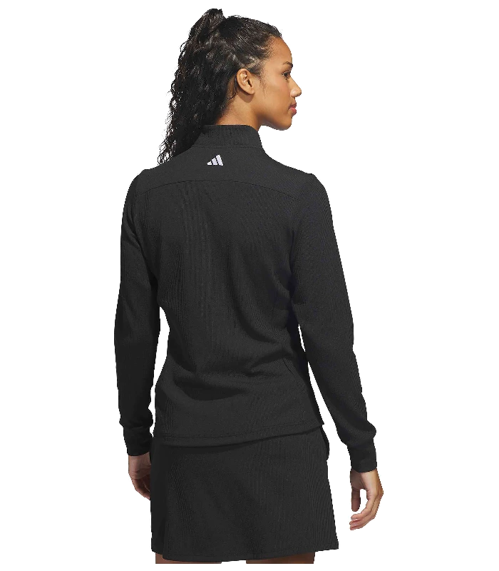 adidas® adidas® Women’s performance texture full-zip jacket in Black