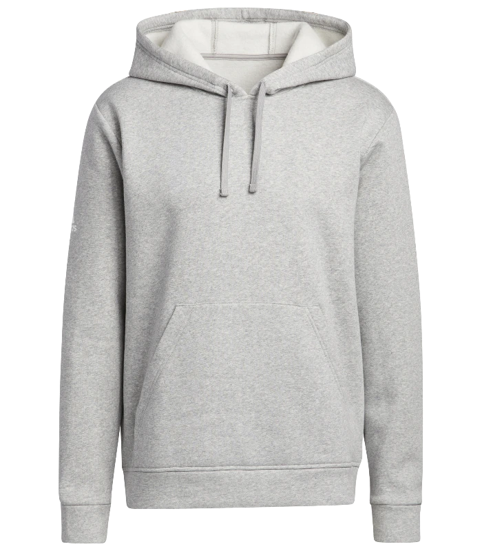 adidas® adidas® Fleece hoodie in Mid Grey