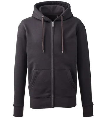 Anthem Anthem Organic Full Zip Hoodie in Charcoal
