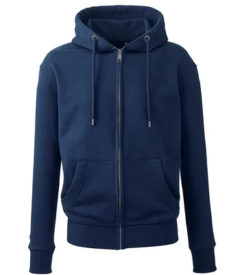Anthem Anthem Organic Full Zip Hoodie in Navy