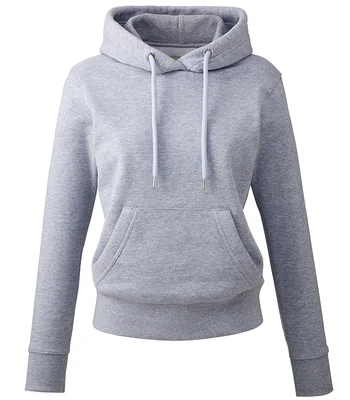 Anthem Anthem Ladies Organic Hoodie in Grey Marl