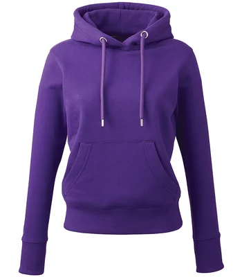 Anthem Anthem Ladies Organic Hoodie in Purple