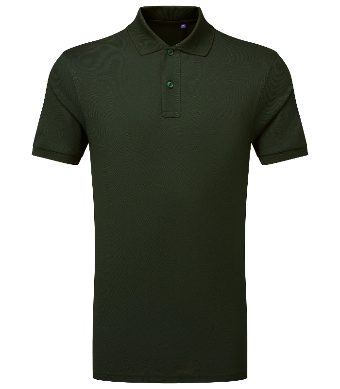 Asquith & Fox Asquith & Fox PRINTGUARD recycled polyester polo in Bottle