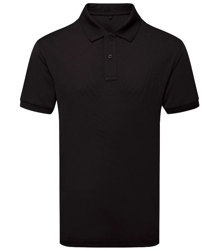 Asquith & Fox Asquith & Fox Men's GlacierTech polo in Black