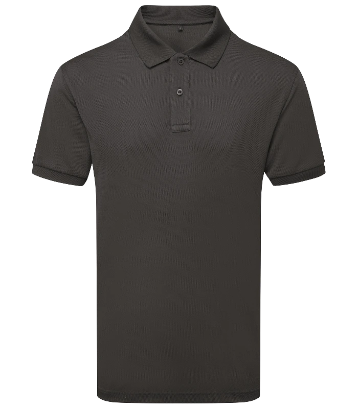 Asquith & Fox Asquith & Fox Men's GlacierTech polo in Charcoal