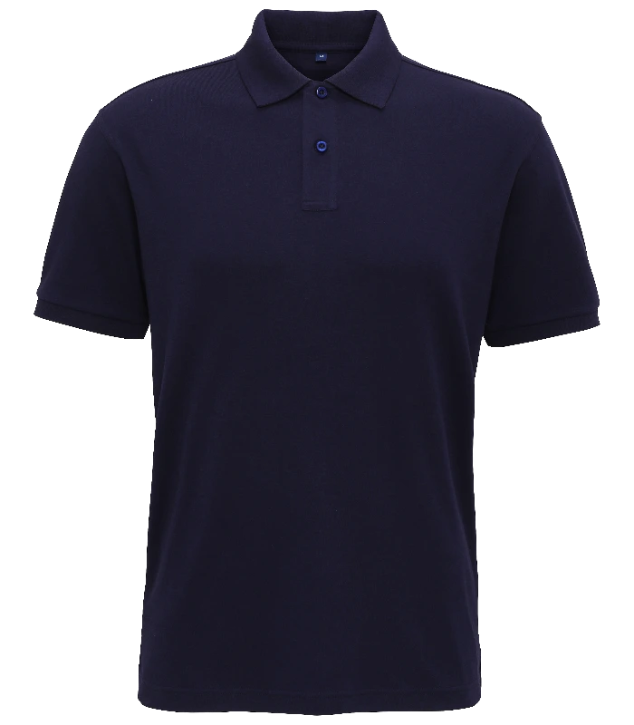 Asquith & Fox Asquith & Fox Men's super smooth knit polo in Navy