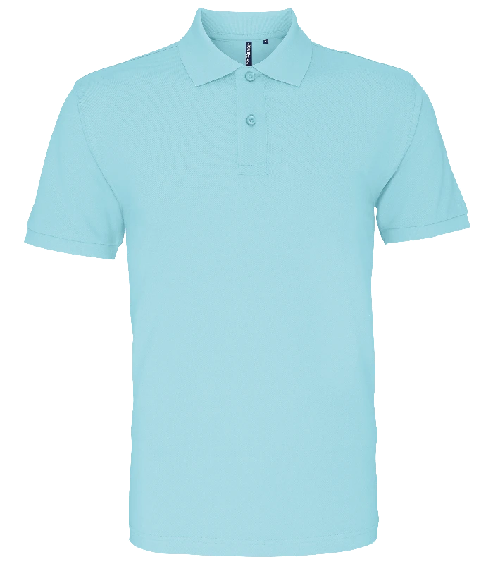 Asquith & Fox Asquith & Fox Men's Classic fit polo in Bright Ocean