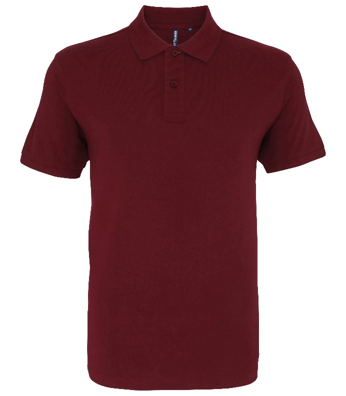 Asquith & Fox Asquith & Fox Men's Classic fit polo in Burgundy