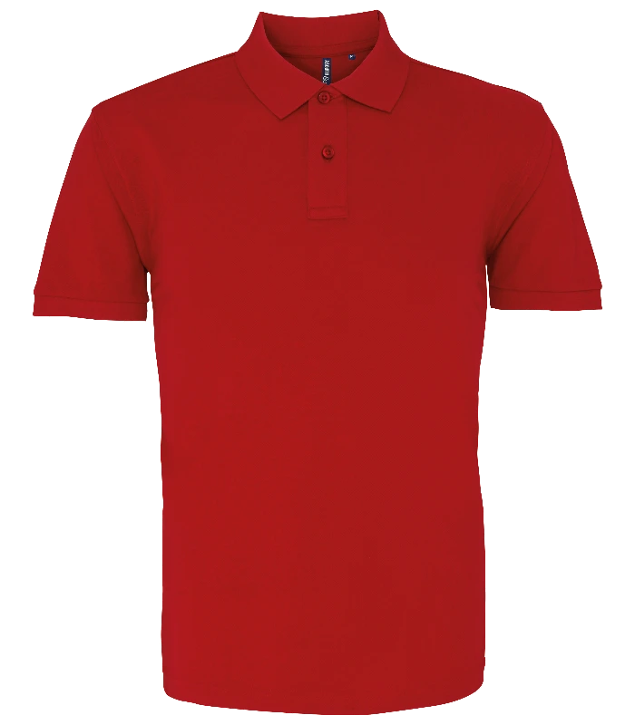 Asquith & Fox Asquith & Fox Men's Classic fit polo in Cardinal Red