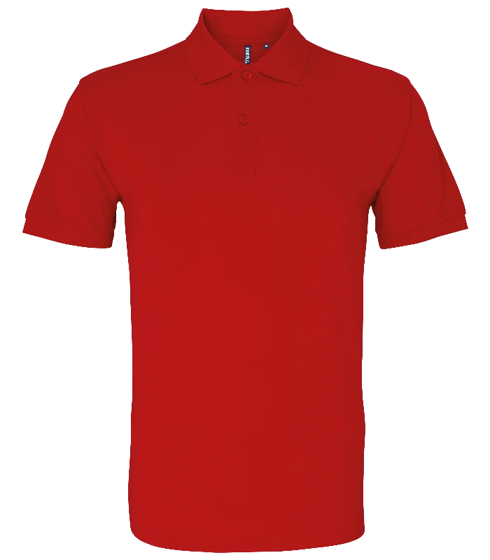 Asquith & Fox Asquith & Fox Men's Classic fit polo in Cherry Red