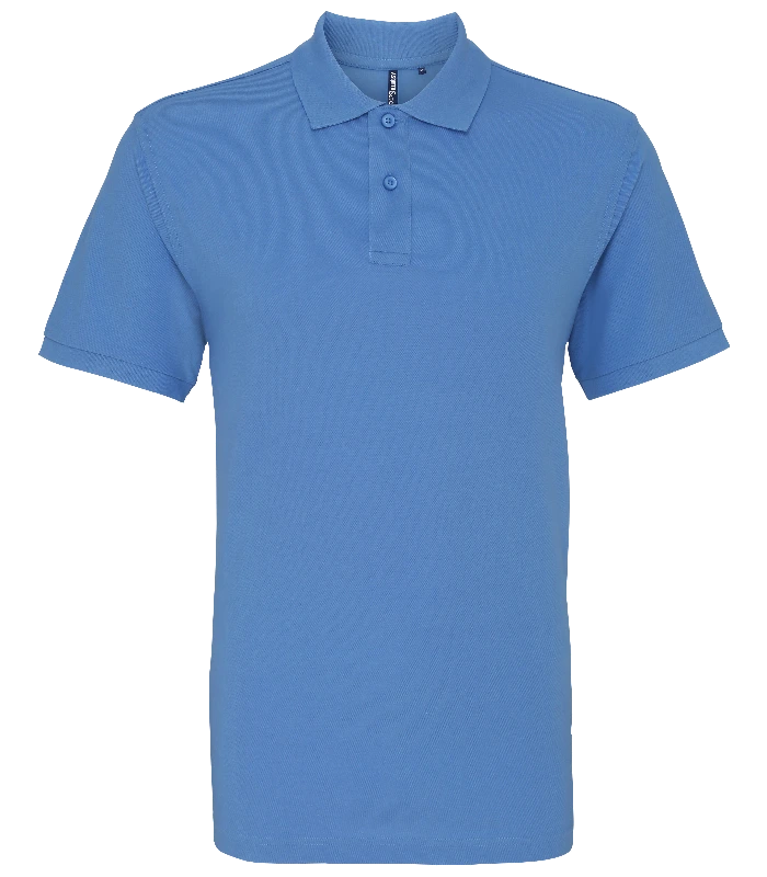 Asquith & Fox Asquith & Fox Men's Classic fit polo in Cornflower