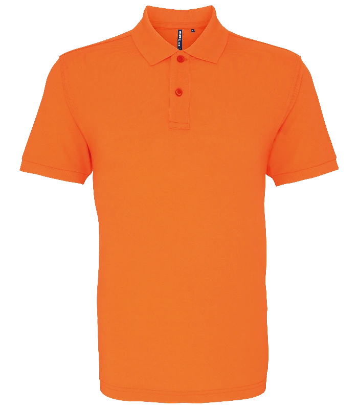 Asquith & Fox Asquith & Fox Men's Classic fit polo in Neon Orange