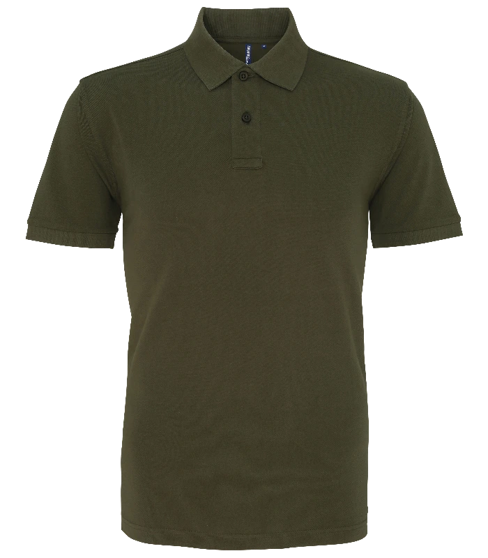 Asquith & Fox Asquith & Fox Men's Classic fit polo in Olive