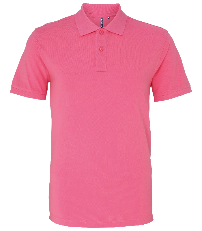 Asquith & Fox Asquith & Fox Men's Classic fit polo in Pink Carnation