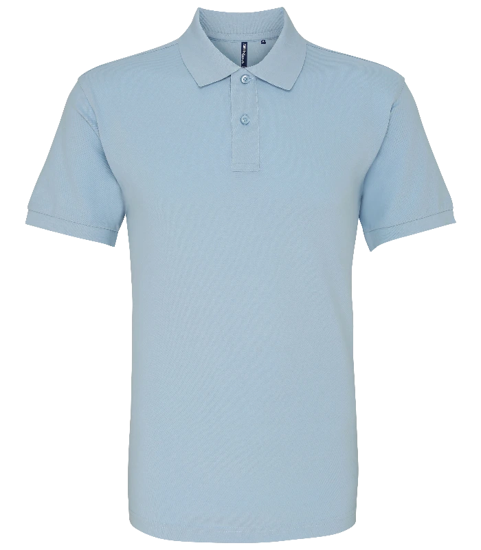 Asquith & Fox Asquith & Fox Men's Classic fit polo in Sky