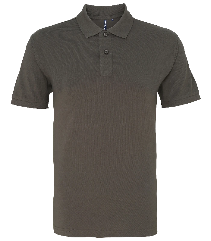 Asquith & Fox Asquith & Fox Men's Classic fit polo in Slate