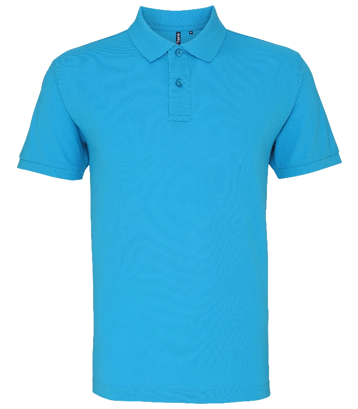 Asquith & Fox Asquith & Fox Men's Classic fit polo in Turquoise