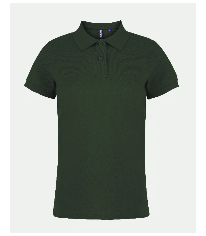 Asquith & Fox Asquith & Fox Women's Classic fit polo in Bottle
