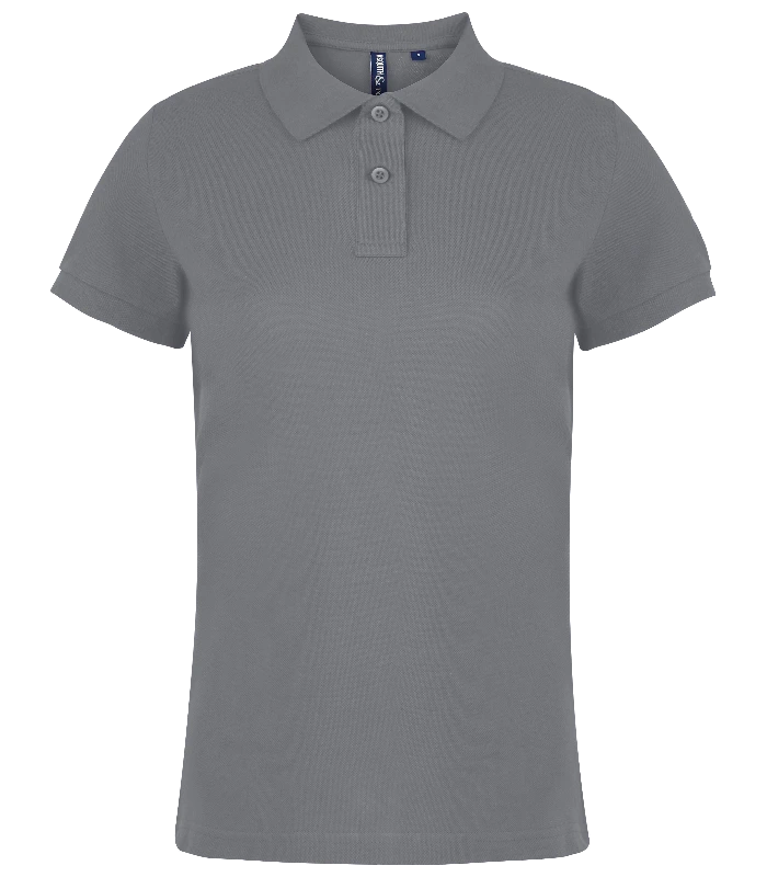 Asquith & Fox Asquith & Fox Women's Classic fit polo in Heather