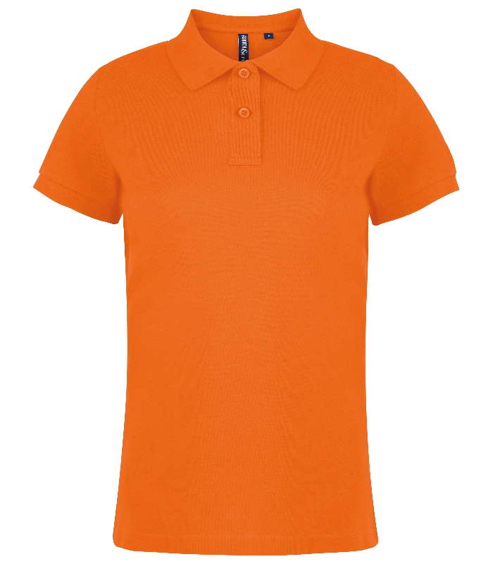 Asquith & Fox Asquith & Fox Women's Classic fit polo in Orange