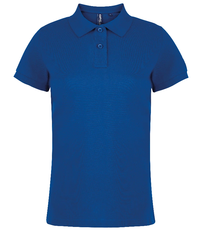 Asquith & Fox Asquith & Fox Women's Classic fit polo in Royal