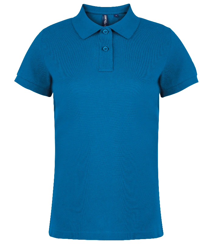 Asquith & Fox Asquith & Fox Women's Classic fit polo in Sapphire