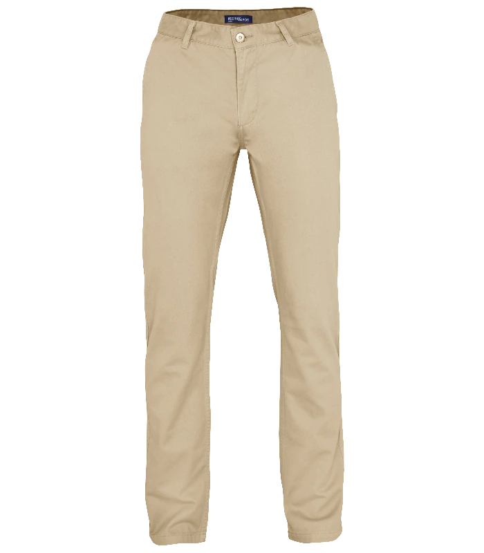 Asquith & Fox Asquith & Fox Men's Classic fit chinos in Natural