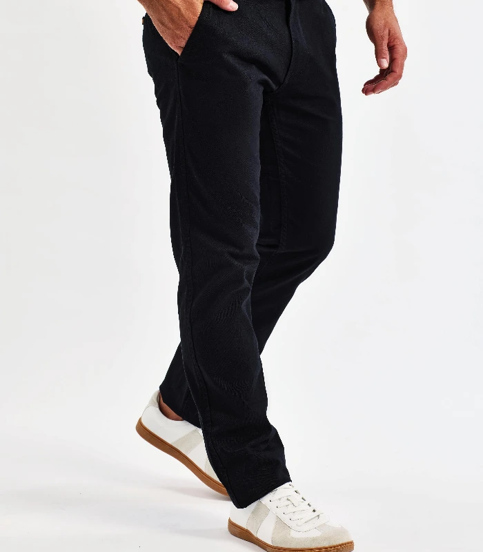 Asquith & Fox Asquith & Fox Men's Classic fit chinos in Black