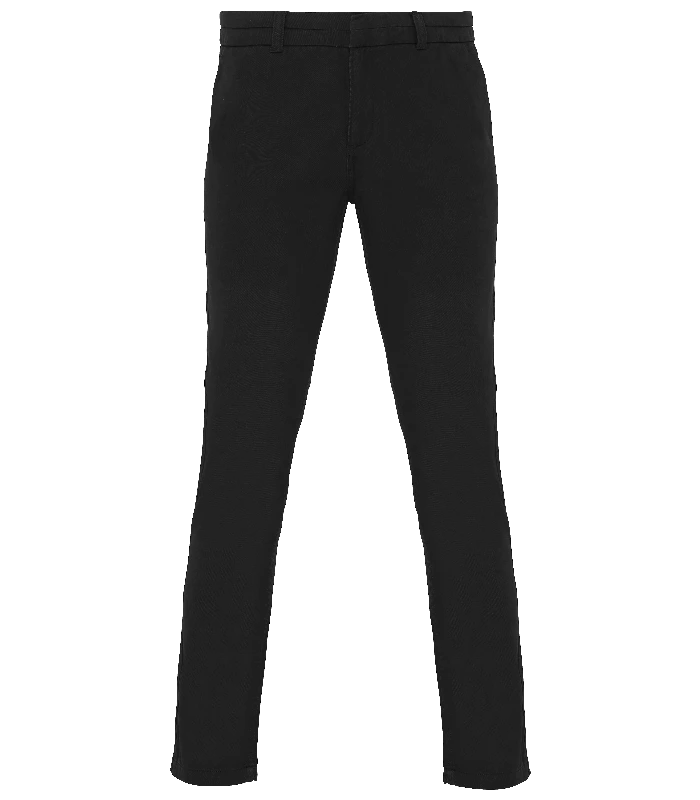 Asquith & Fox Asquith & Fox Women's Classic fit chinos in Black