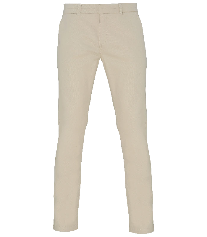 Asquith & Fox Asquith & Fox Women's Classic fit chinos in Natural