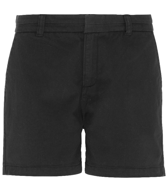 Asquith & Fox Asquith & Fox Women's chino shorts in Black