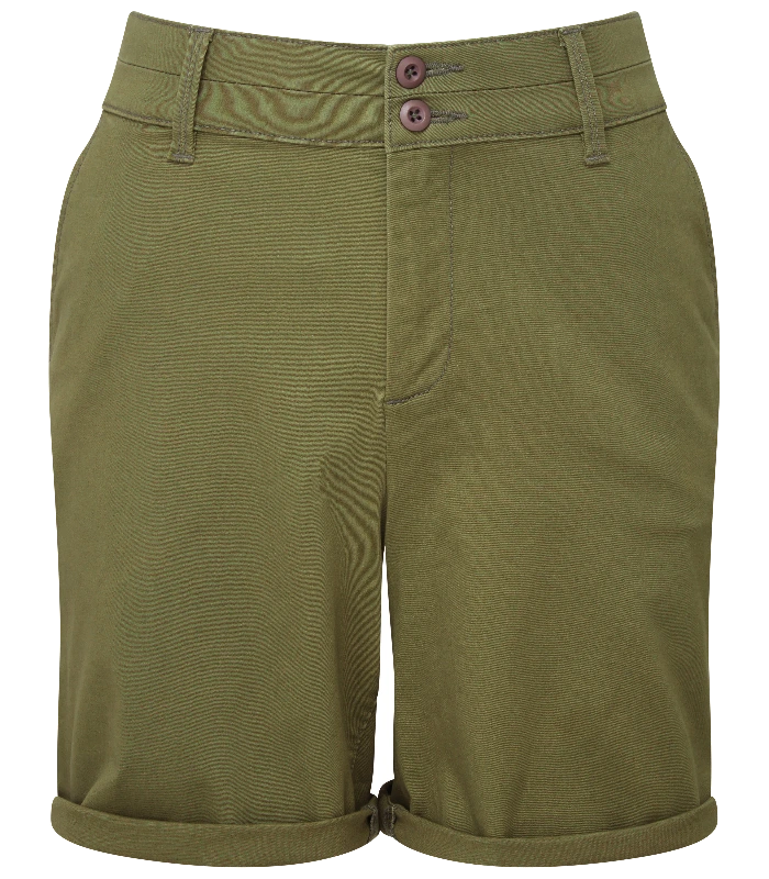 Asquith & Fox Asquith & Fox Women’s ultimate chino shorts in Olive