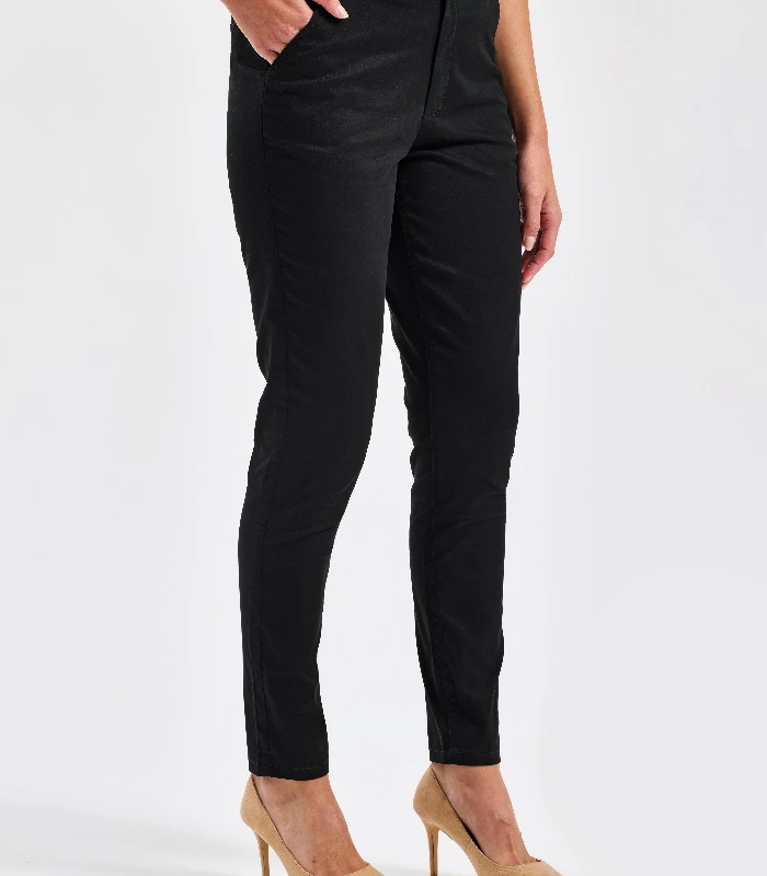 Asquith & Fox Asquith & Fox Women’s ultimate chinos in Charcoal