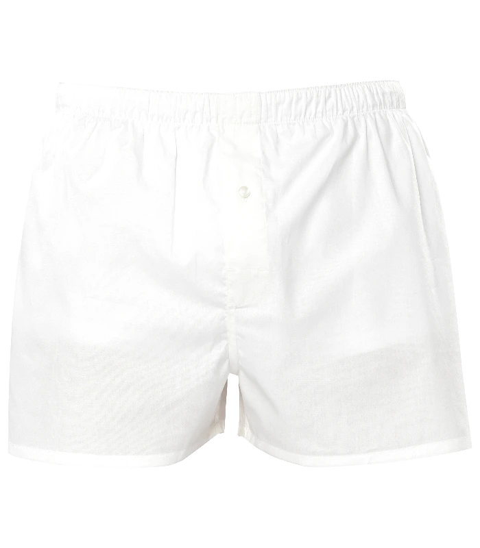 Asquith & Fox Asquith & Fox Men's classic boxers in White