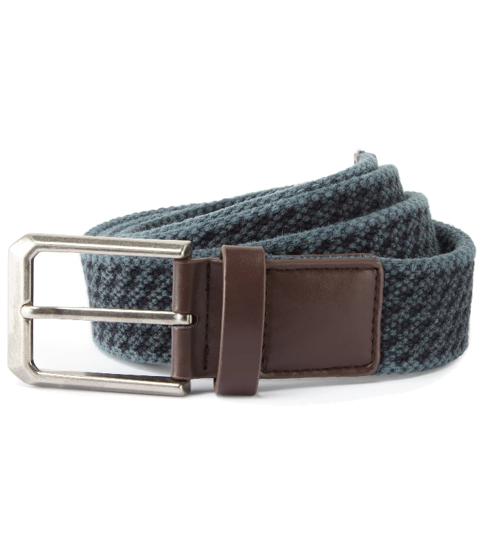 Asquith & Fox Asquith & Fox Men's vintage wash canvas belt in Navy