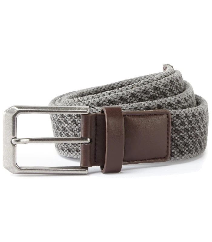 Asquith & Fox Asquith & Fox Men's vintage wash canvas belt in Slate