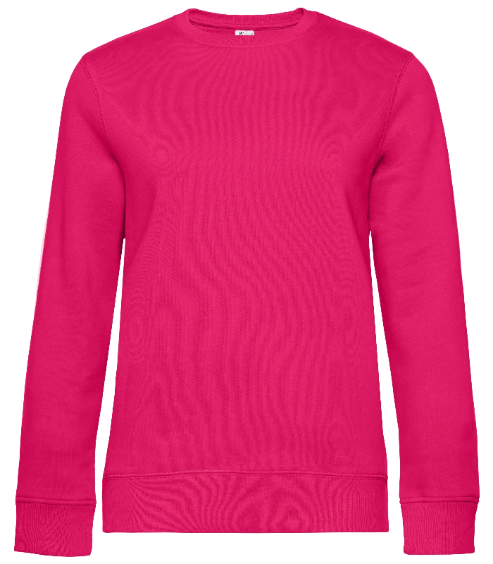 B&C Collection B&C Collection B&C Queen crew neck in Magenta Pink