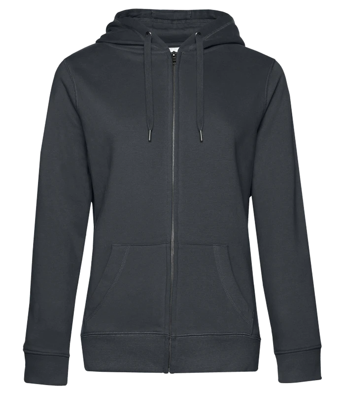 B&C Collection B&C Collection B&C Queen zipped hooded in Asphalt*