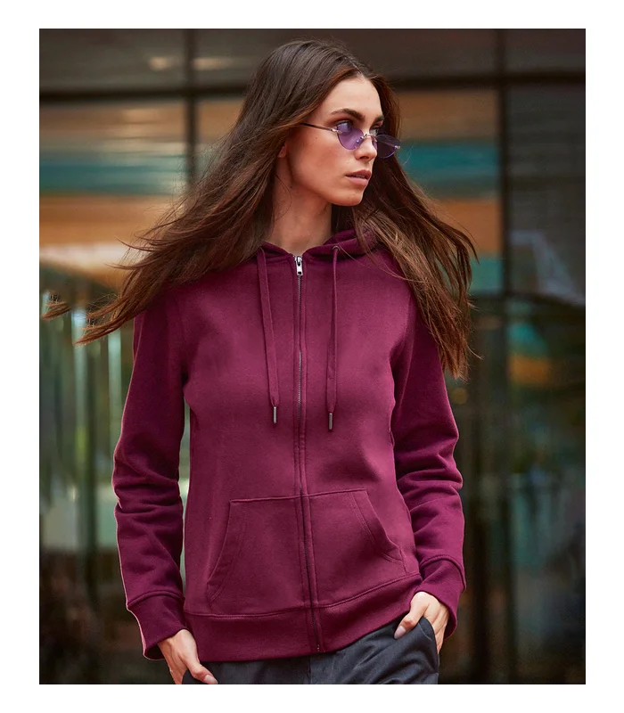 B&C Collection B&C Collection B&C Queen zipped hooded in Asphalt*