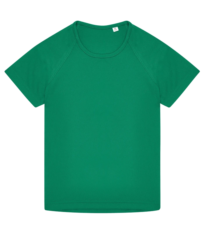 B&C Collection B&C Collection B&C #Active T /kids in Kelly Green