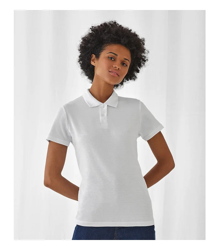 B&C Collection B&C Collection B&C ID.001 polo /women in Anthracite