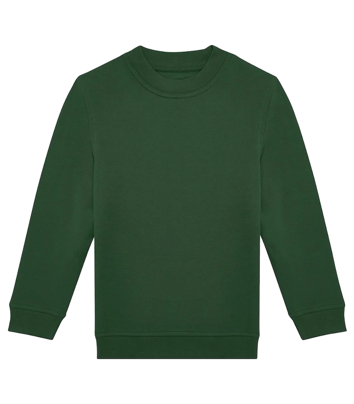 B&C Collection B&C Collection B&C ID.332 crew /kids in Bottle Green