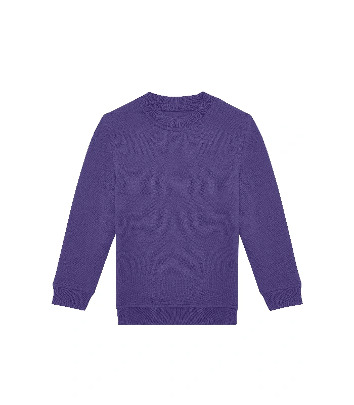 B&C Collection B&C Collection B&C ID.332 crew /kids in Radiant Purple