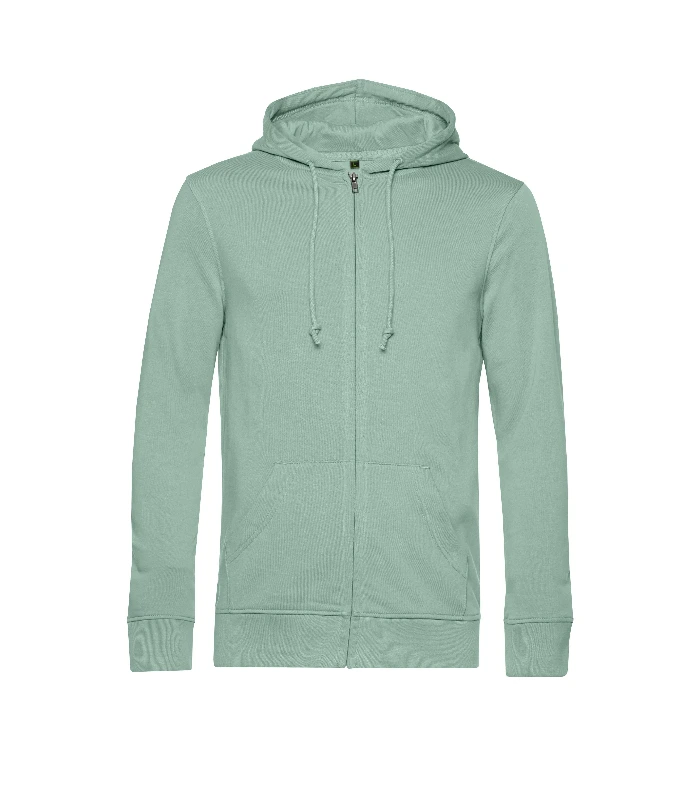 B&C Collection B&C Collection B&C Inspire Zipped Hood in Sage