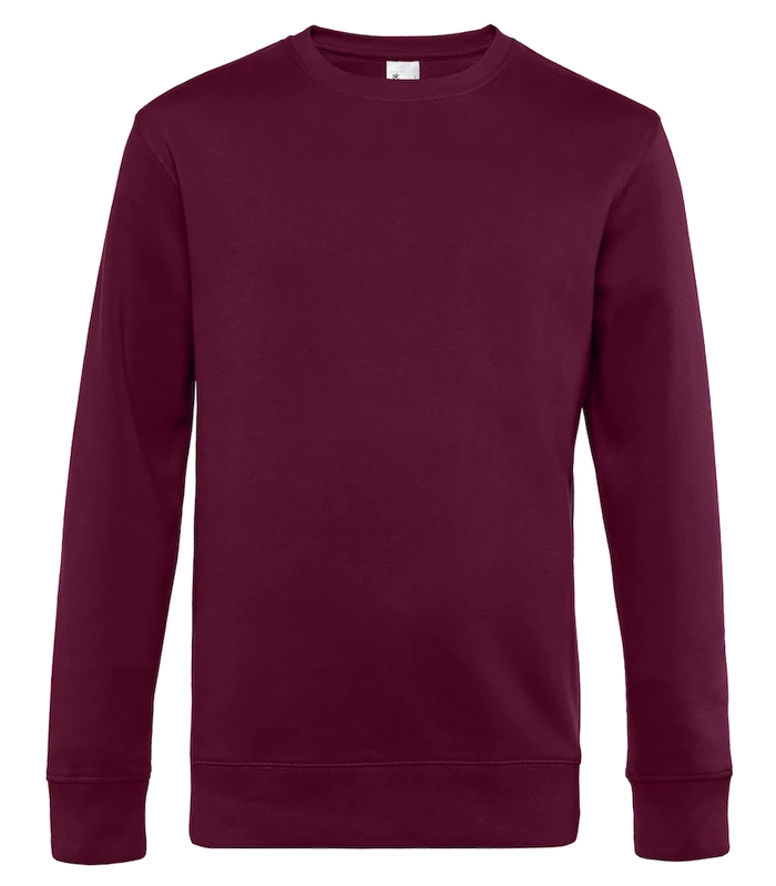 B&C Collection B&C Collection B&C KING Crew Neck in Dark Cherry