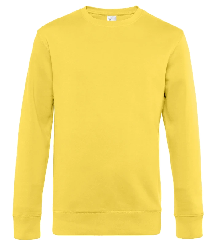 B&C Collection B&C Collection B&C KING Crew Neck in Yellow Fizz