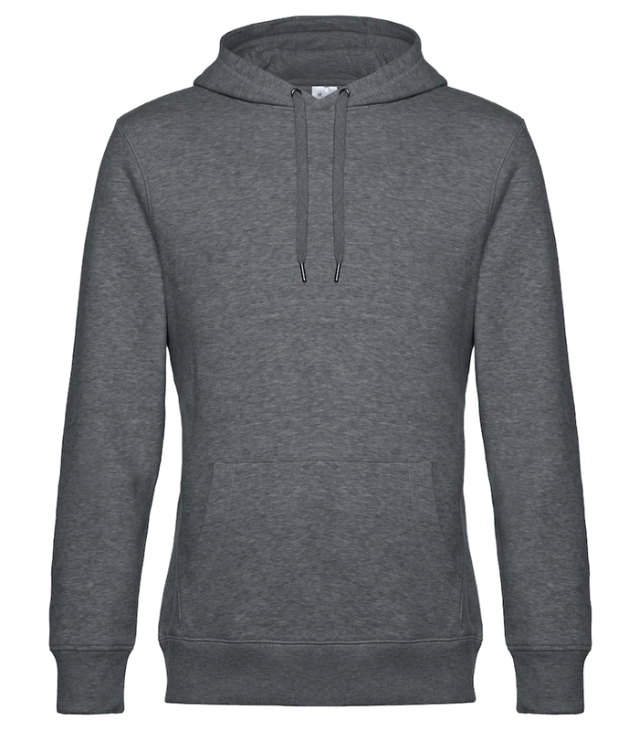 B&C Collection B&C Collection B&C KING Hooded in Heather Mid Grey