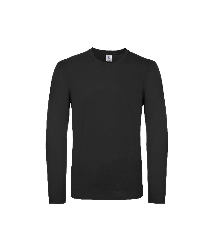 B&C Collection B&C Collection B&C #E150 long sleeve in Black