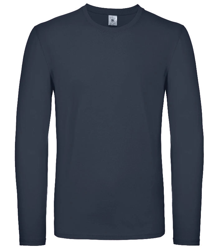 B&C Collection B&C Collection B&C #E150 long sleeve in Navy