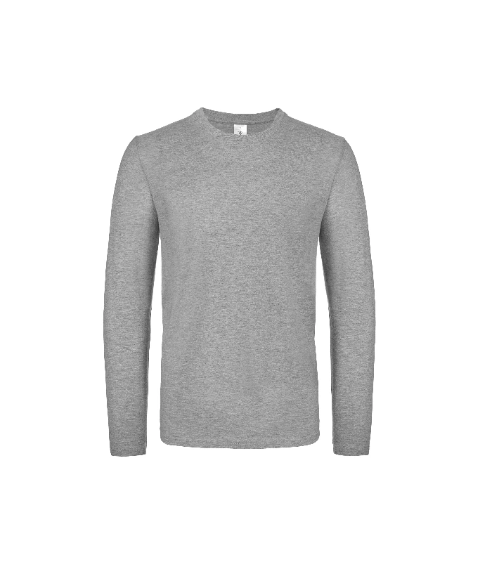 B&C Collection B&C Collection B&C #E150 long sleeve in Sport Grey